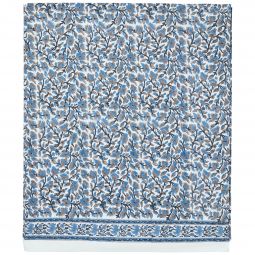 Anna Flat and Fitted Sheets - Blue